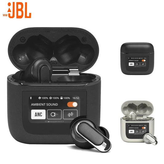 For Original wwJBL Earphone Wirelelss Bluetooth Headphone Noise Cancelling TWS Sport Earbuds Touch Headset Control Screen Mic